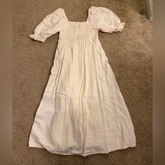 Gap Puff Sleeve Midi Dress - Picture 2 of 10